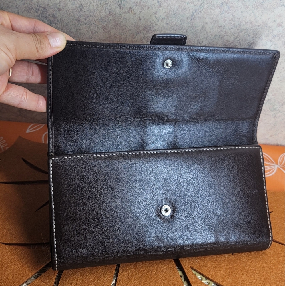 Vintage Coach leather wallet - Picture 3 of 14